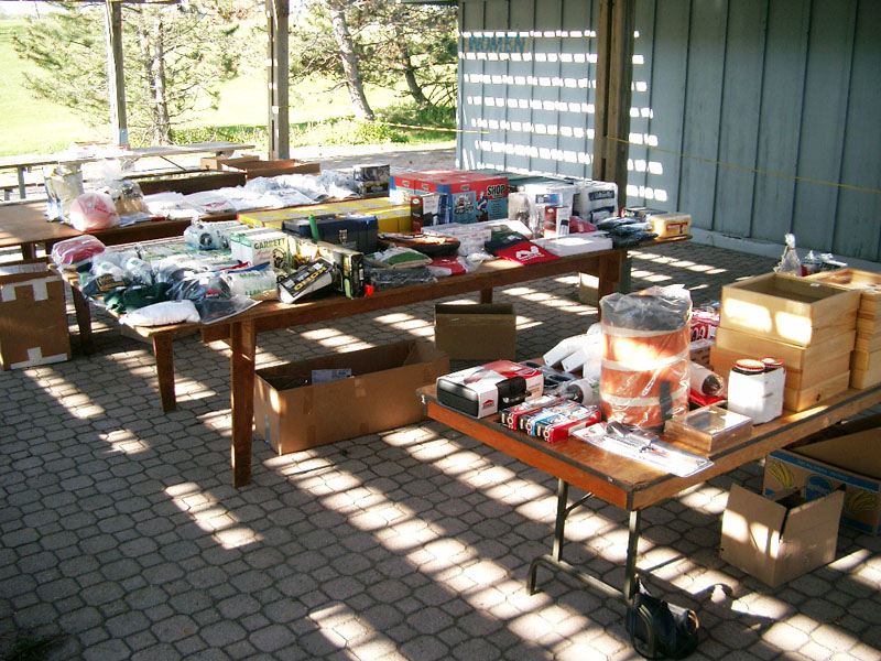 Prize Table - Saturday #1
