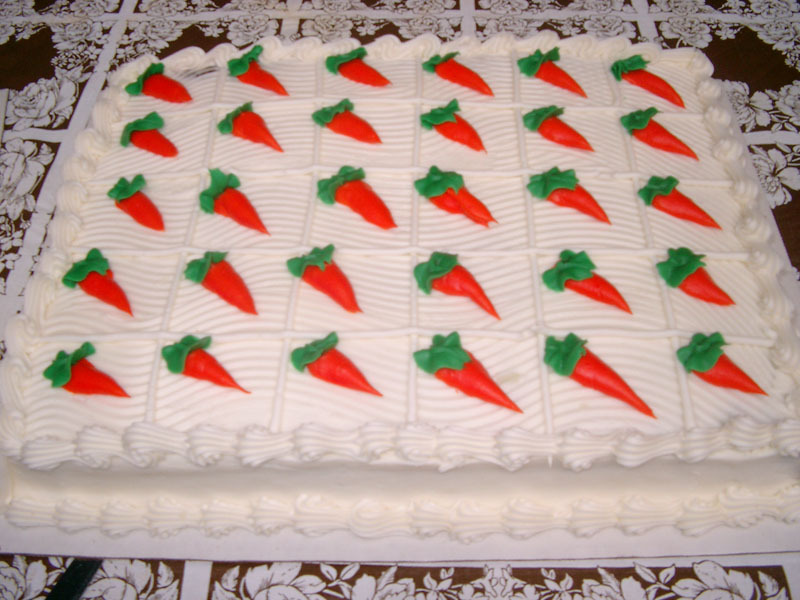 10th Anniversay Cake - Carrott